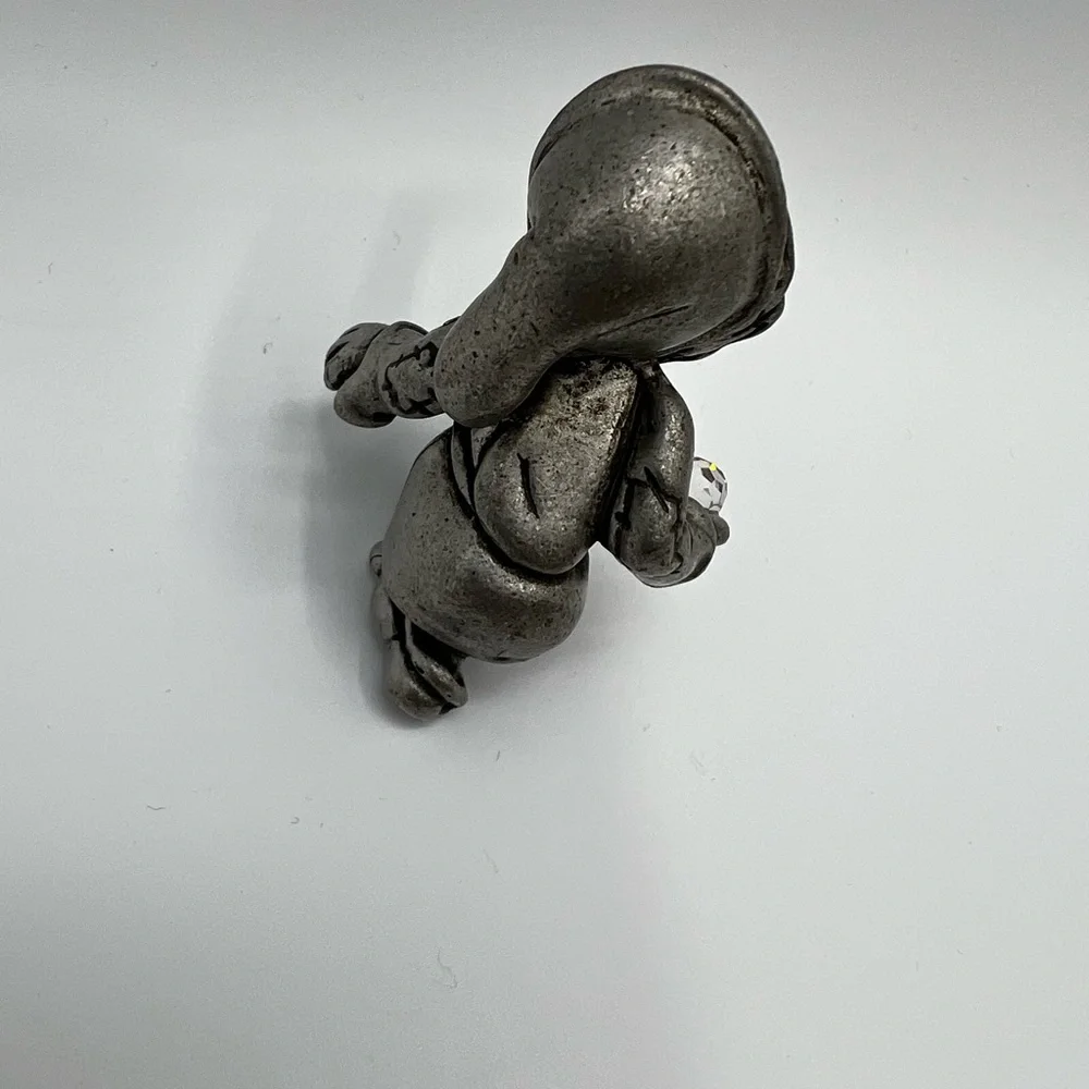 Snow White 60th Anniversary Sleepy Pewter Figurine Without Pick Collectibles
